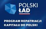 Kontury Polski i napis Program repatriacji kapitału do Polski